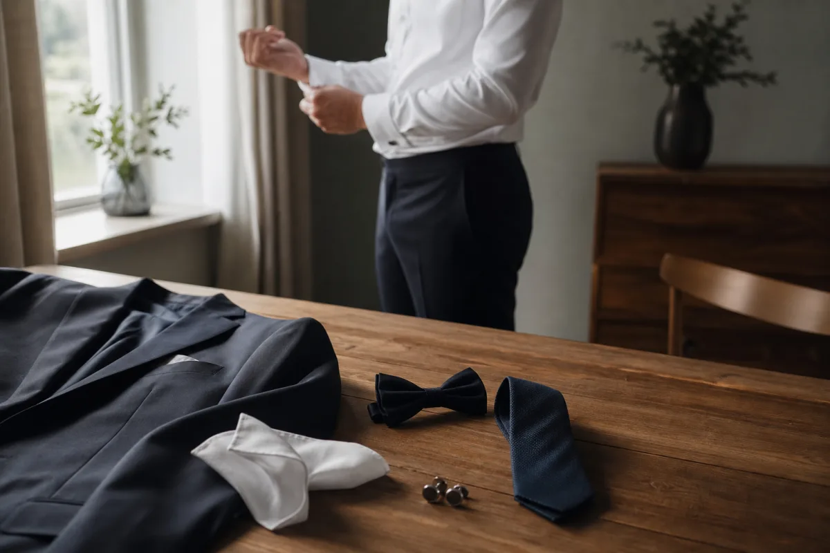 Redaktionell bild för guiden om brollops dresscode